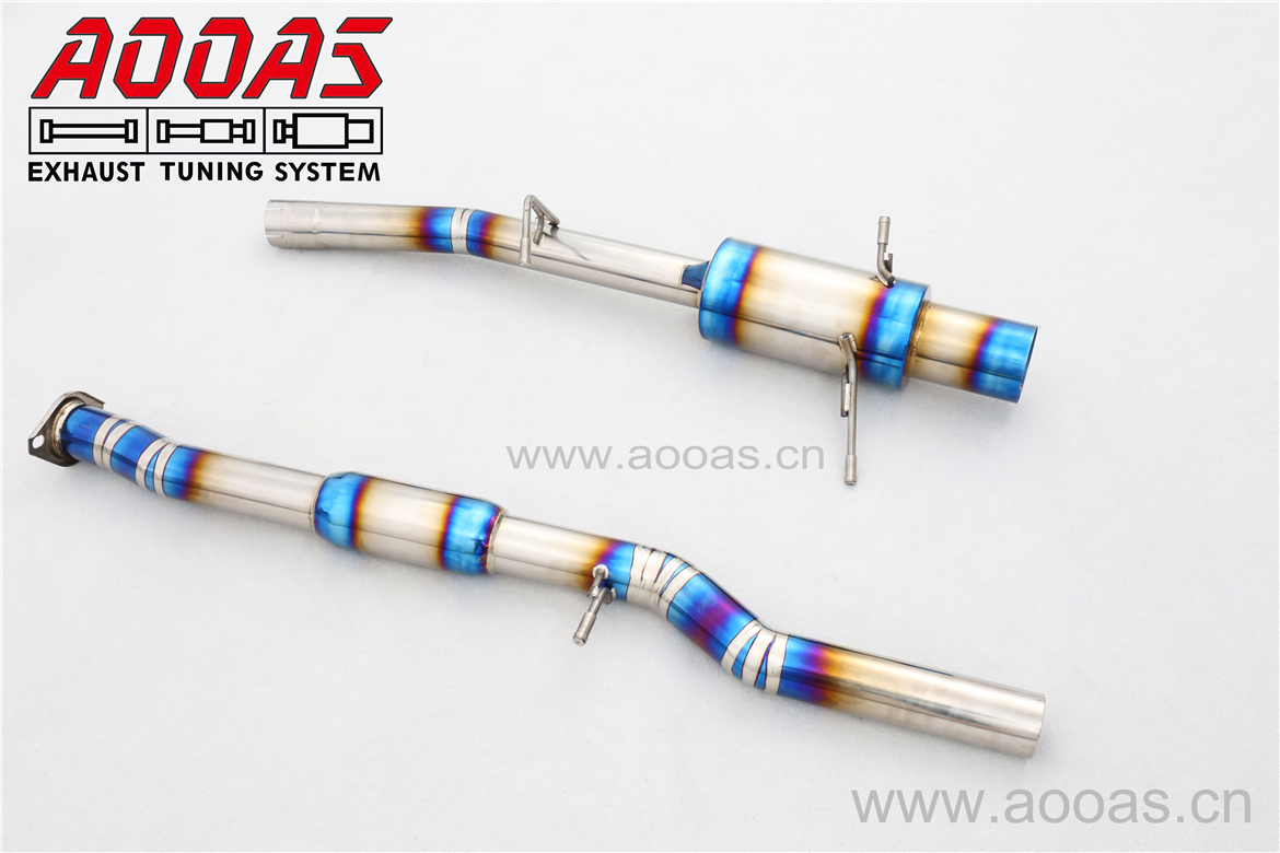 STI of the eighth generation of Subaru Cheetah   Titanium / Catback System